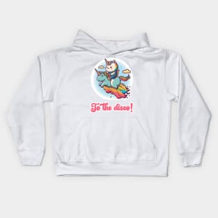 Unicorn To The Disco Kids Hoodie